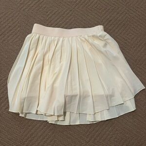 Aritzia Yellow Tennis Skirt